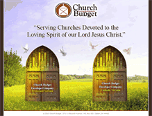Tablet Screenshot of churchbudget.com